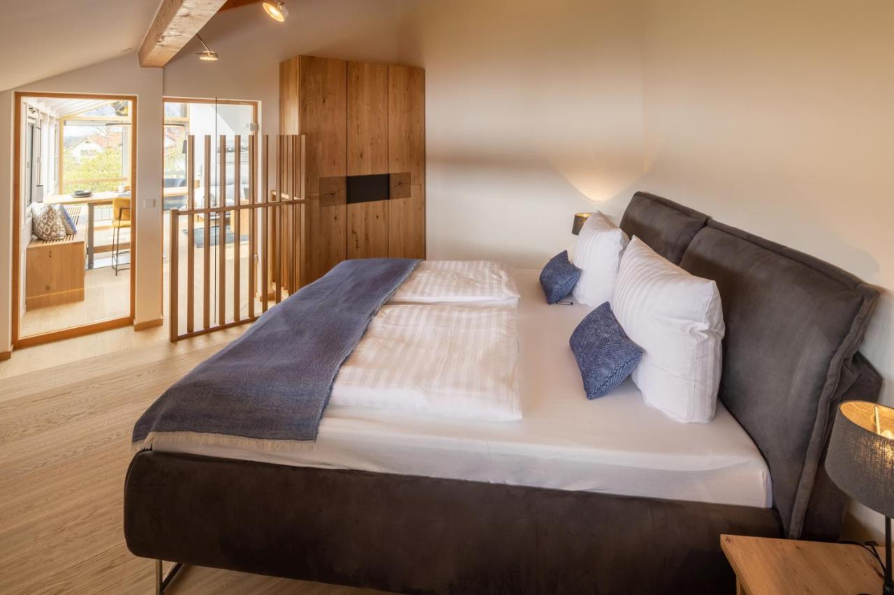 Stille X Weite - Hochwertige Wohnung Mit See-Panorama Kronburg Buitenkant foto
