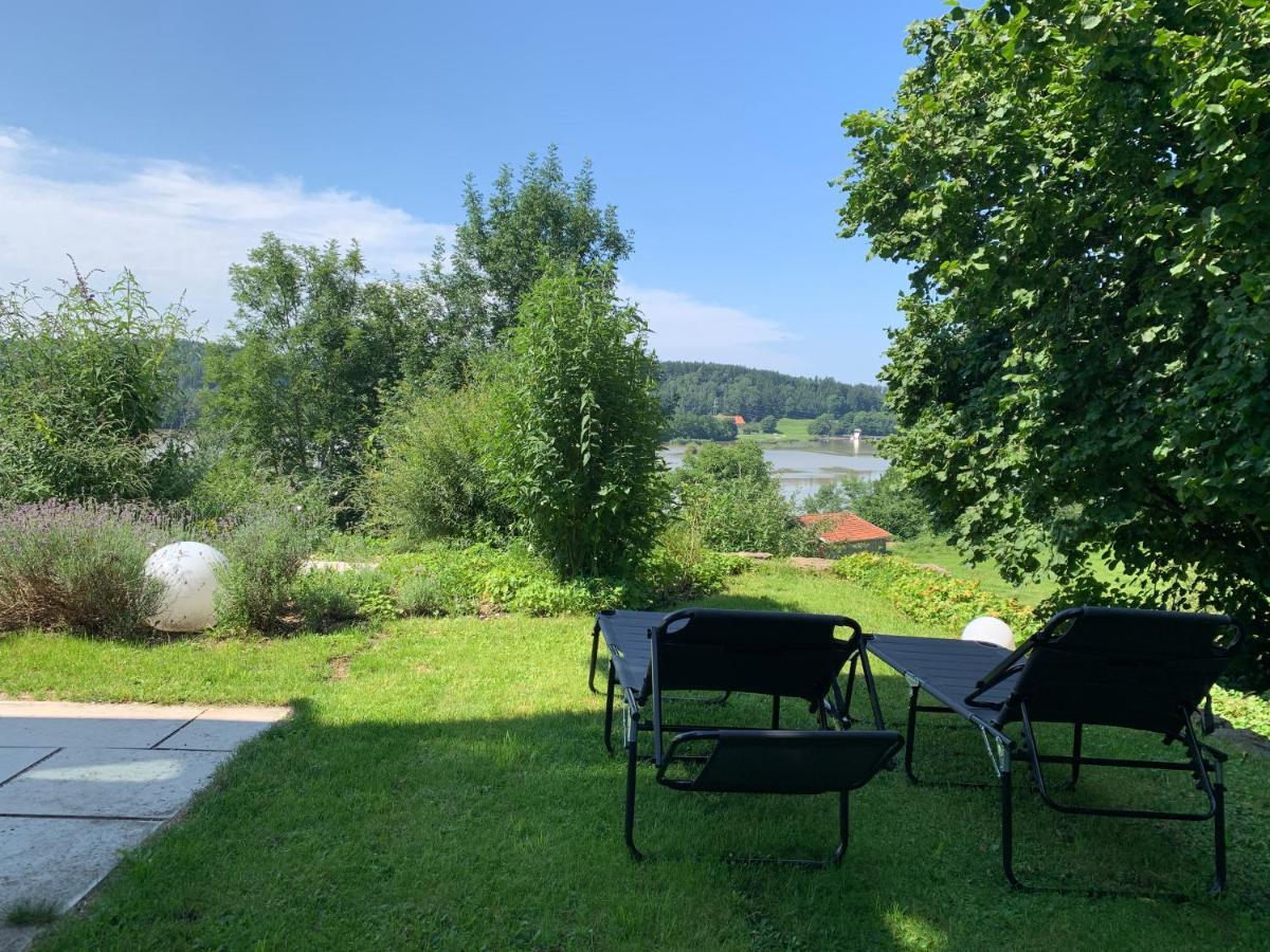 Stille X Weite - Hochwertige Wohnung Mit See-Panorama Kronburg Buitenkant foto