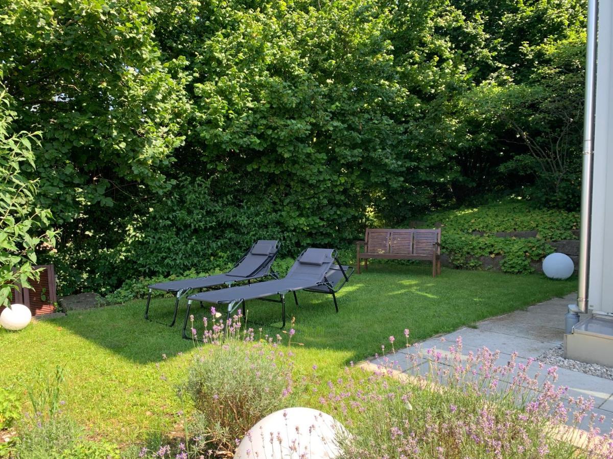 Stille X Weite - Hochwertige Wohnung Mit See-Panorama Kronburg Buitenkant foto